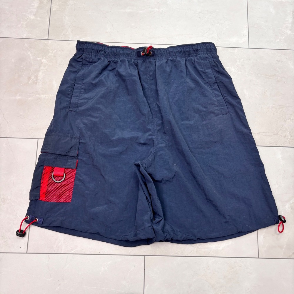 Athletic Works Nylon Cargo Utility Shorts L Gorpcore Hiking Techwear
